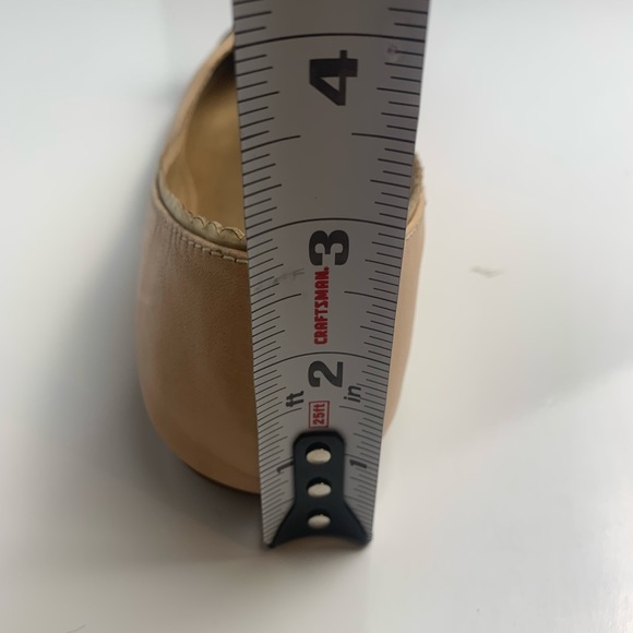 Coach Diore Leather Ballet Flats Cap Toe & Bow Color Block Slice On Shoes - Picture 13 of 16